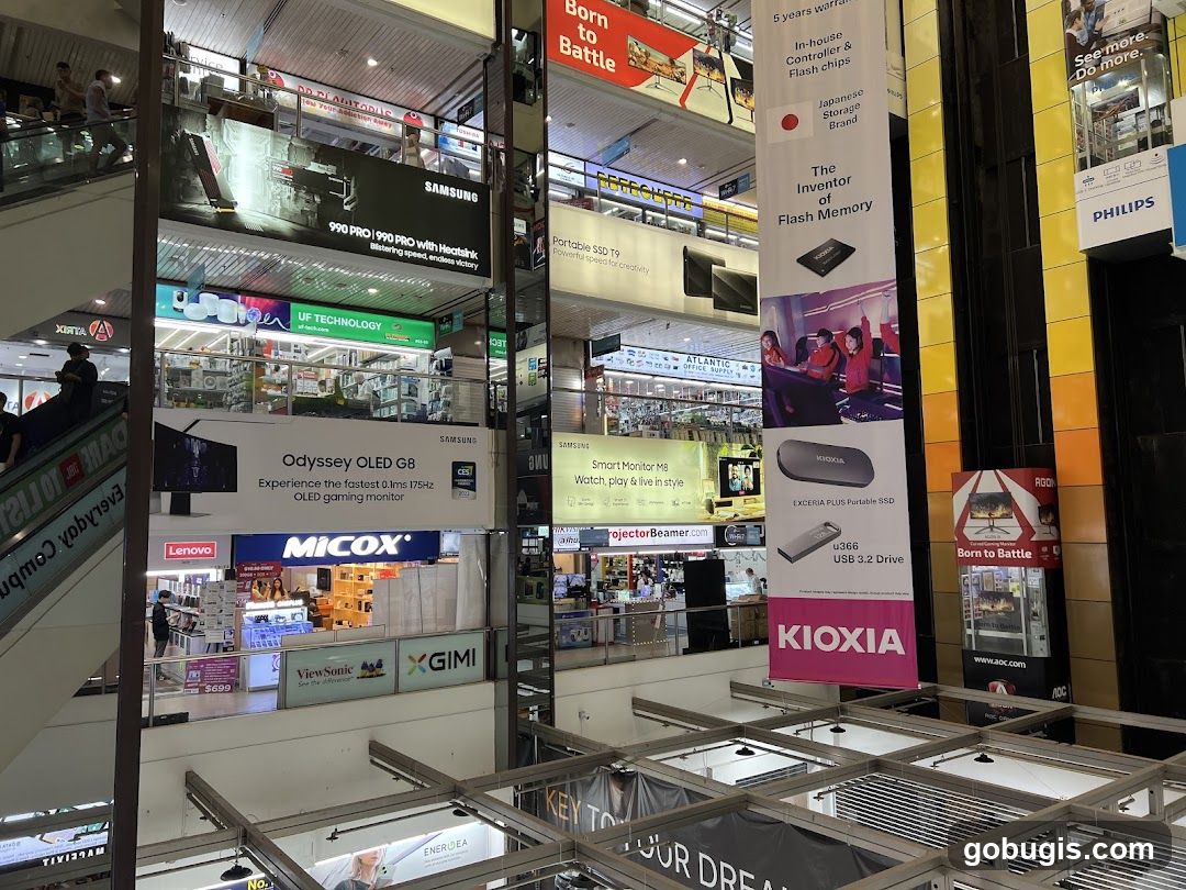 Electronics Store Interior