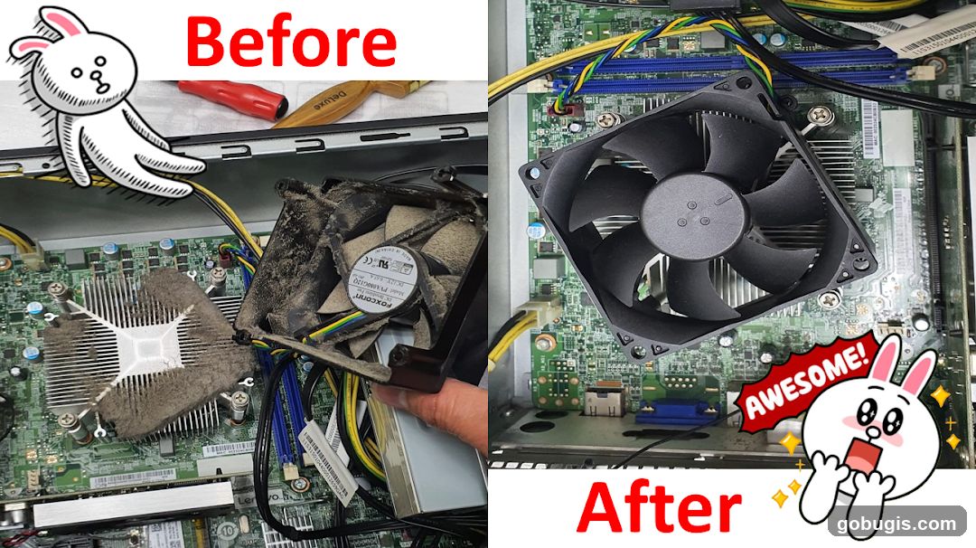 Computer Fan Cleaning