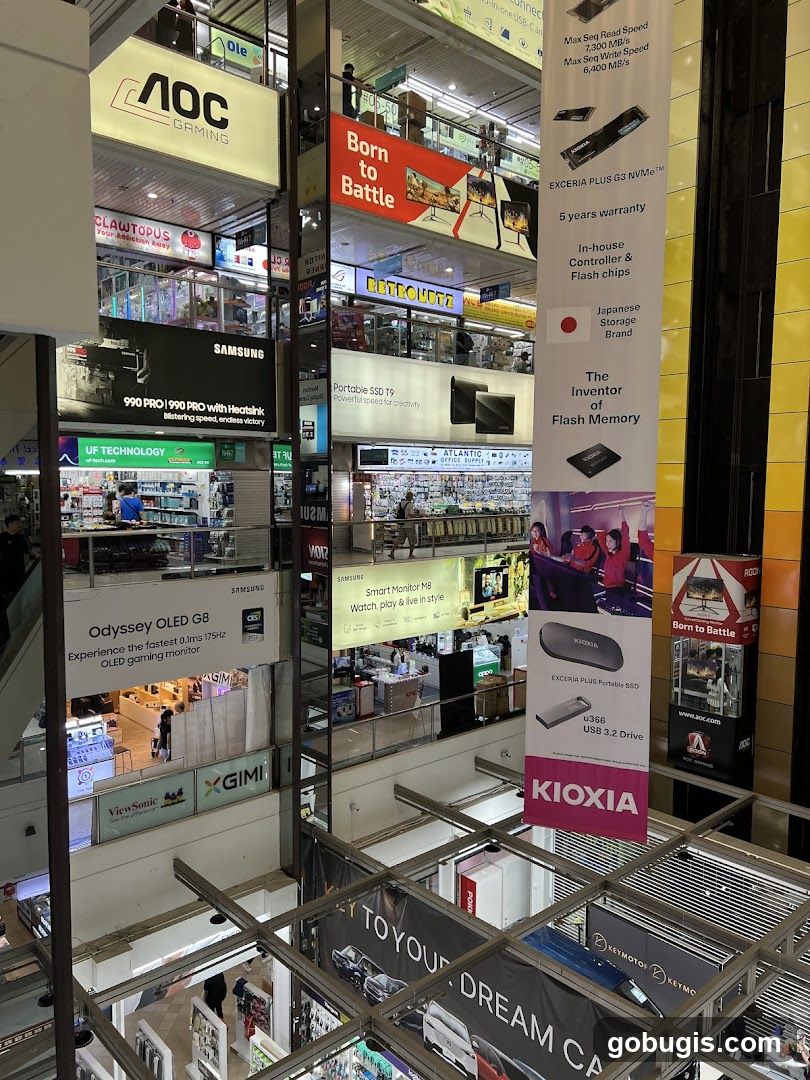 Electronics Store Interior