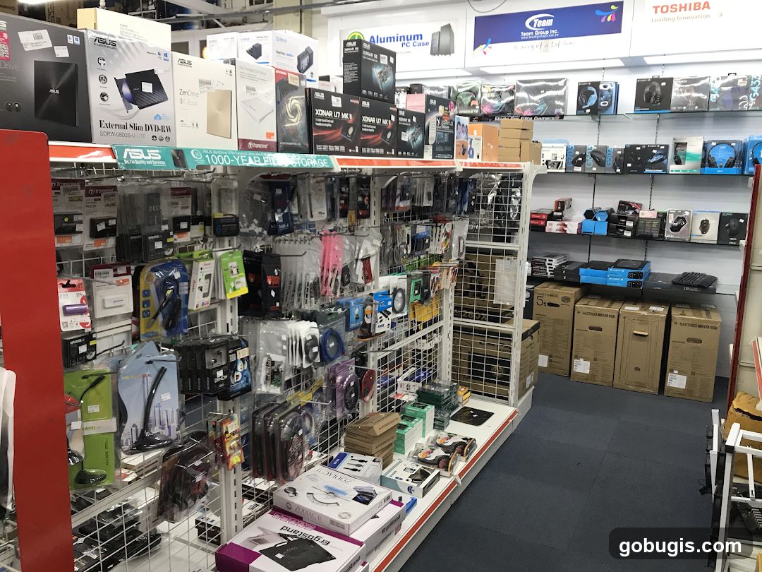 Computer Store Interior