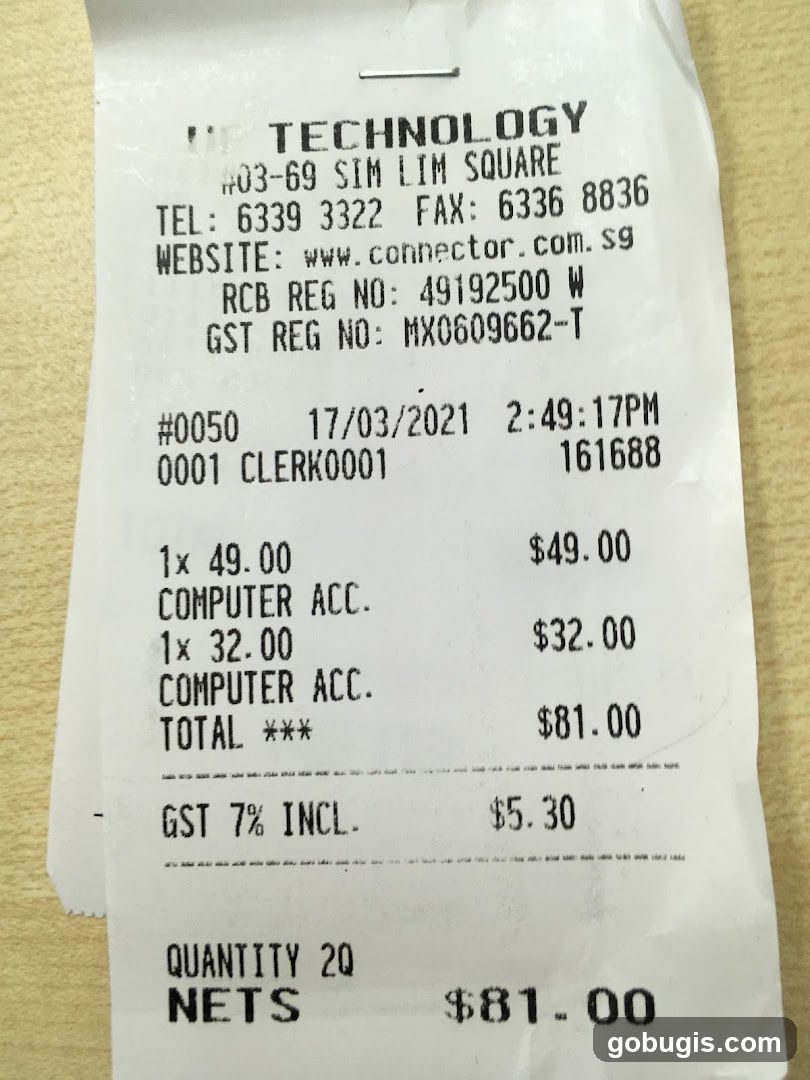Receipt