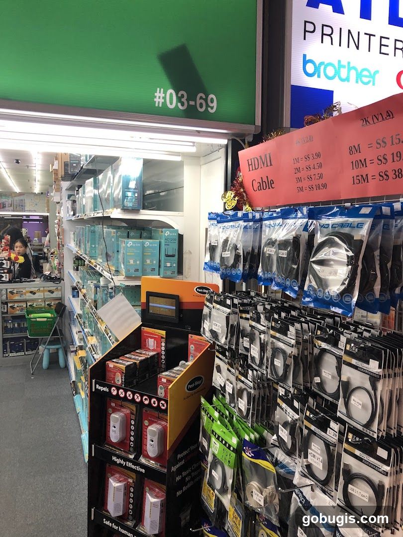 Electronics Store Display