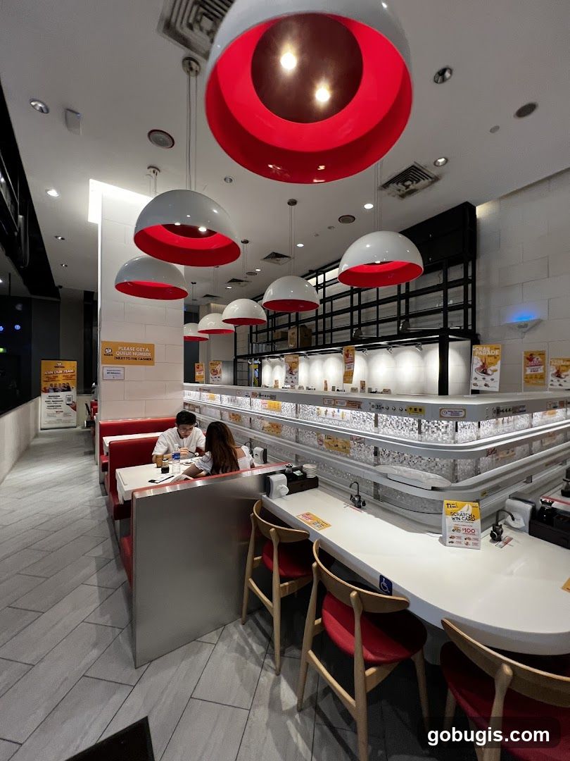Sushi Restaurant Interior