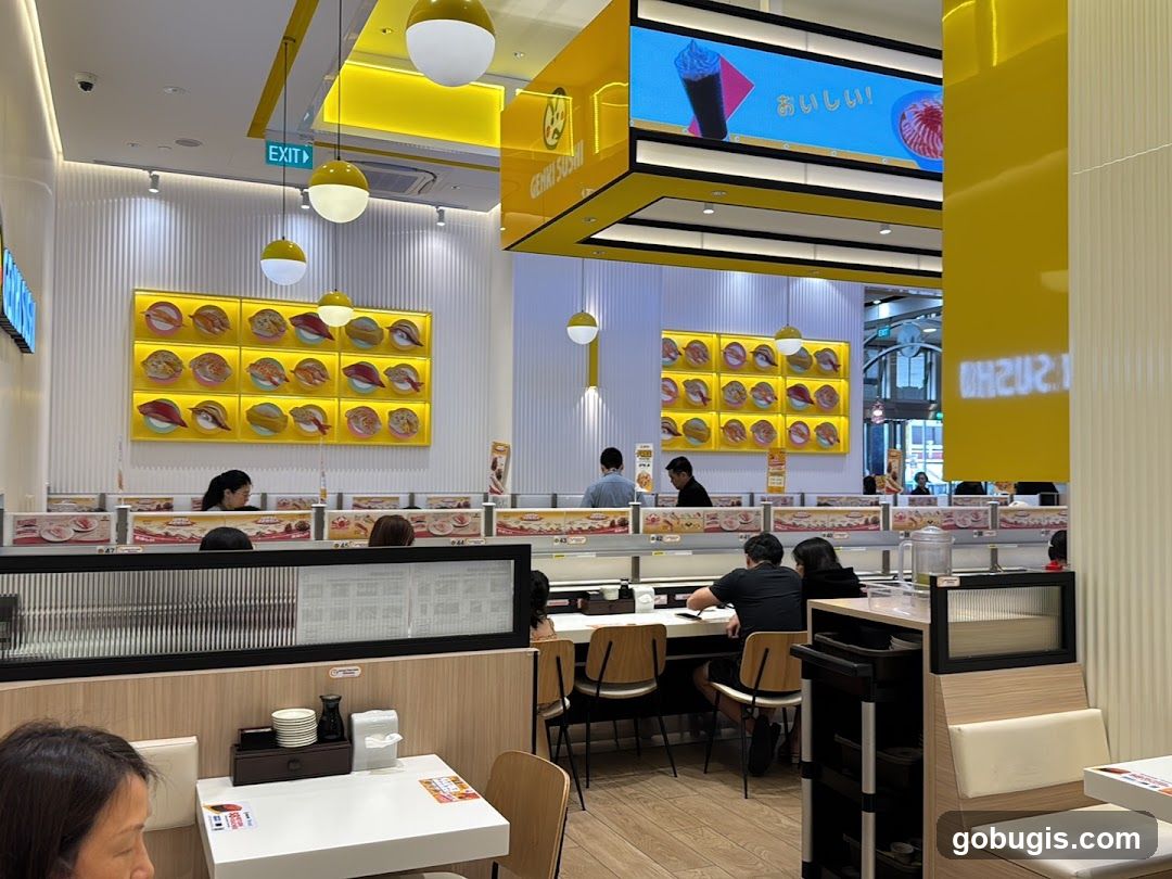 Sushi Restaurant Interior