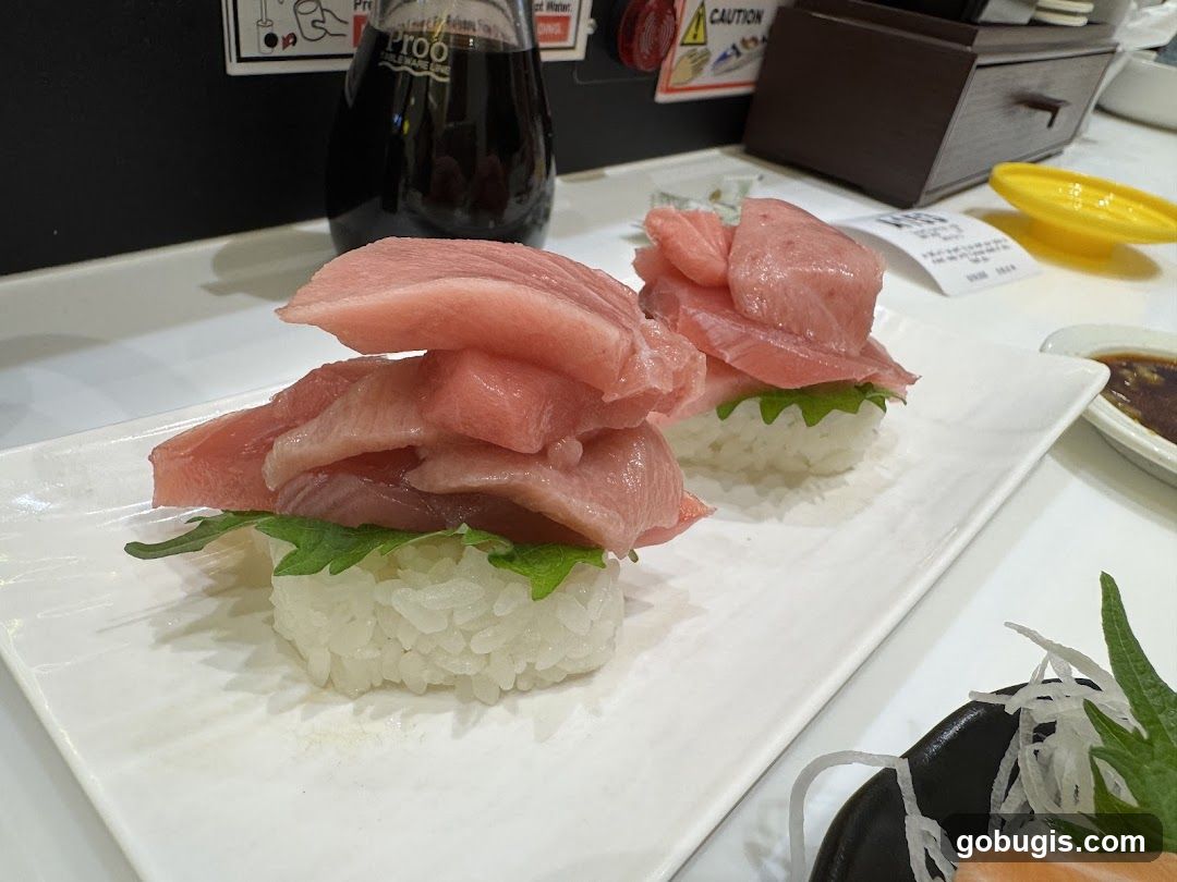 Tuna Nigiri Sushi