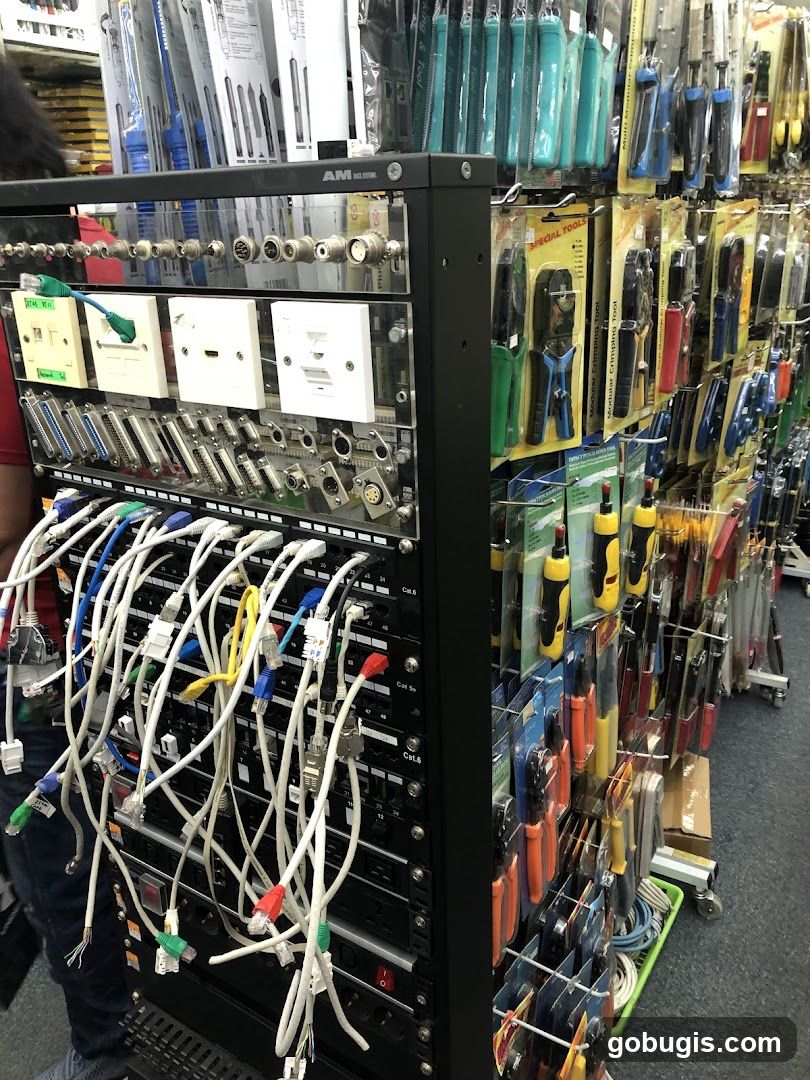 Electronics Store Display
