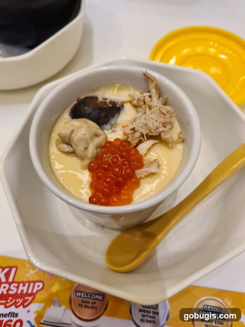 Chawanmushi with Ikura