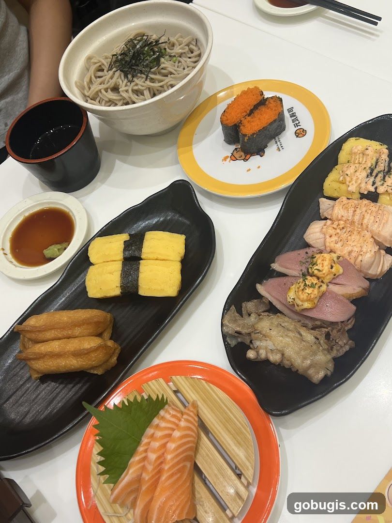 Sushi and Soba Noodles