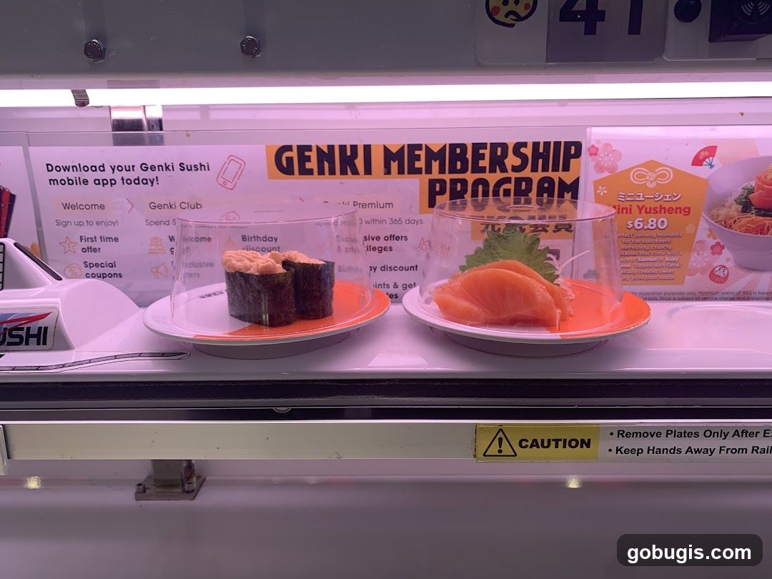 Genki Sushi Conveyor Belt