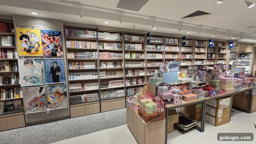 Manga and Merchandise Store