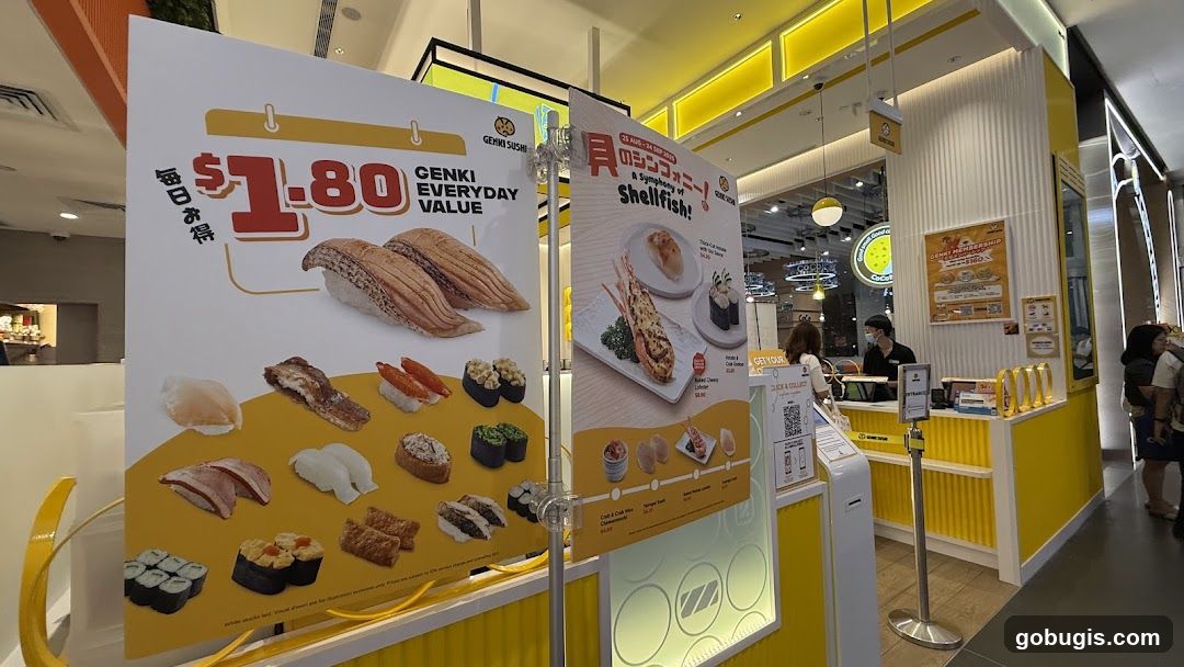 Genki Sushi Promotion