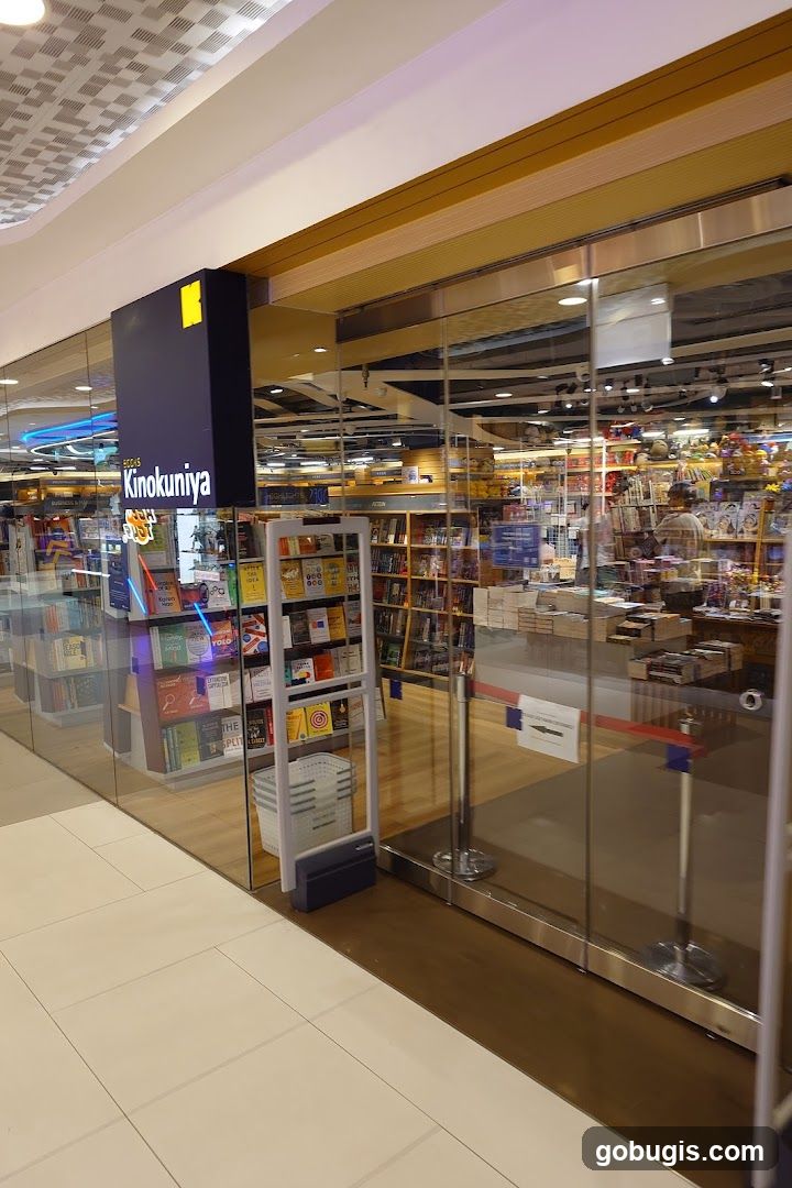 Kinokuniya Bookstore Entrance