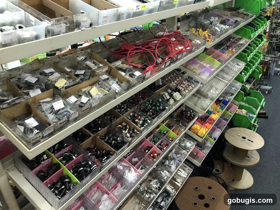 Electronic Components Display