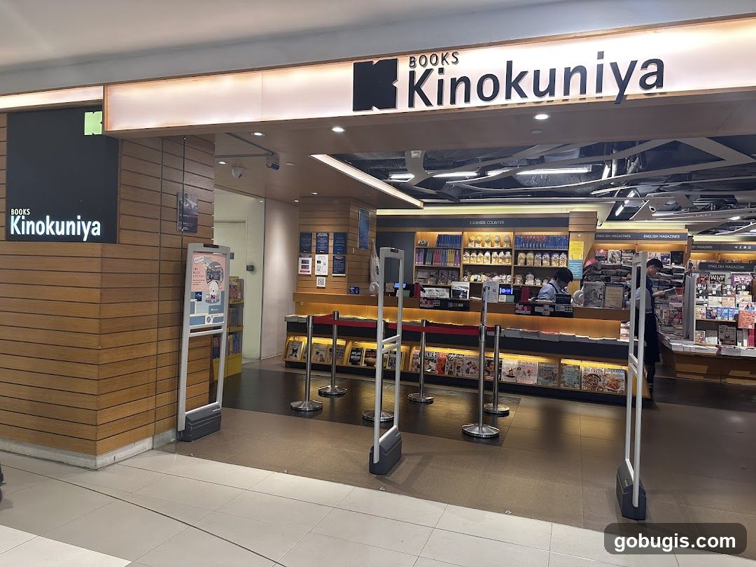 Kinokuniya Bookstore Entrance