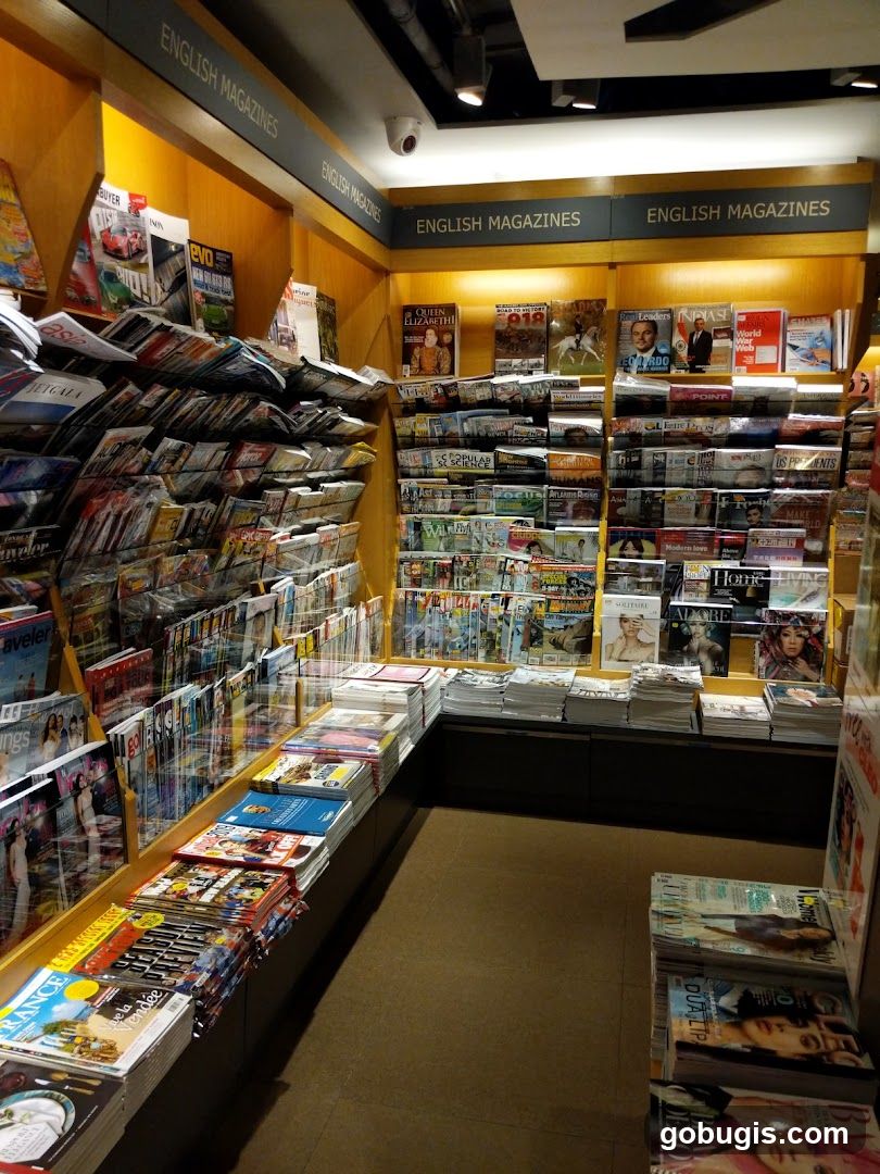 Magazine Store Interior
