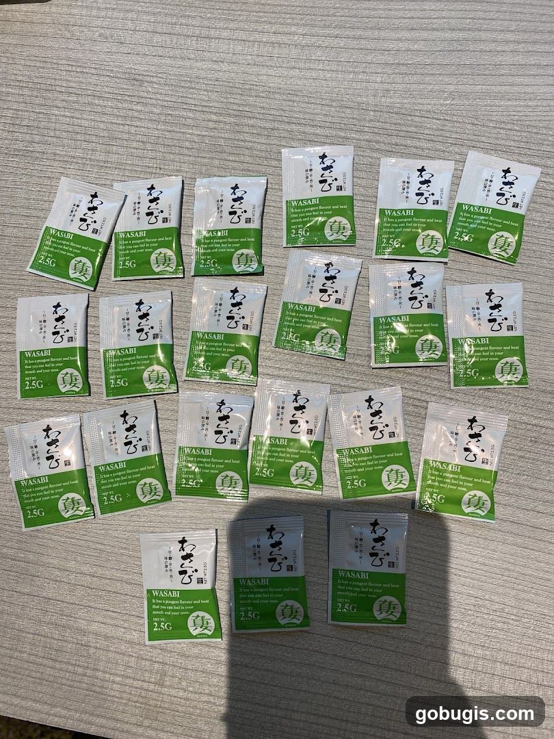 Wasabi Packets