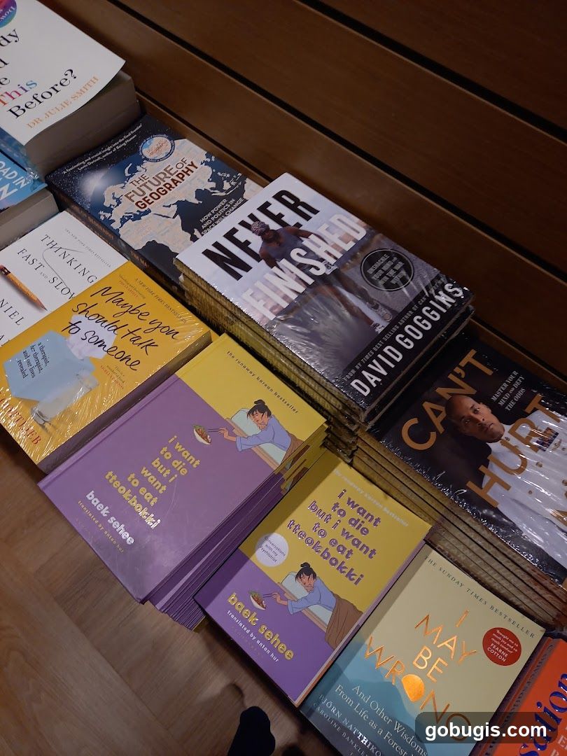 Books on Display