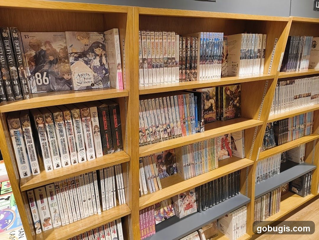 Manga Bookshelves