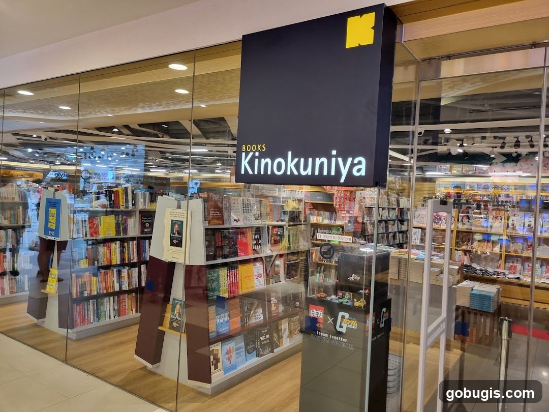 Kinokuniya Books Storefront