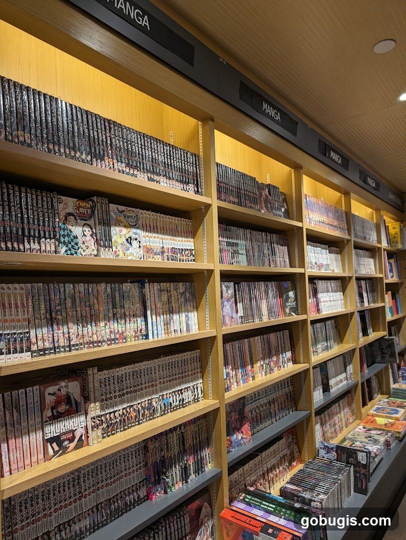 Manga Bookshelves