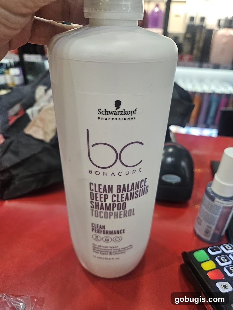 Schwarzkopf Professional Shampoo Bottle