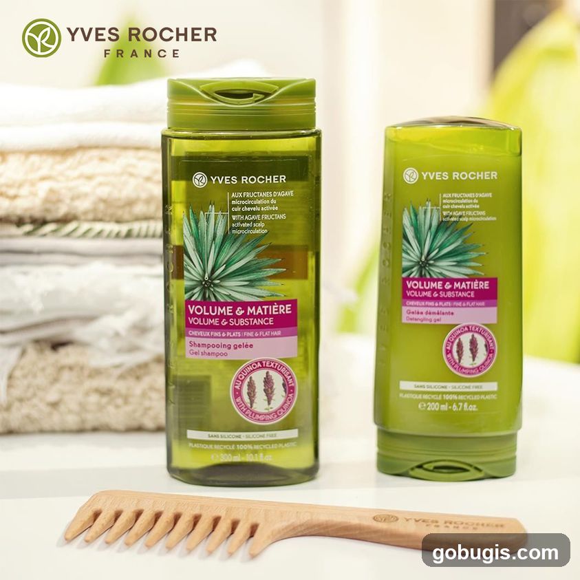 Yves Rocher Volume & Substance Shampoo and Detangling Gel