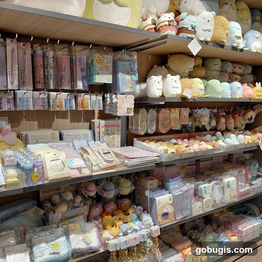 Plush toys and stationery