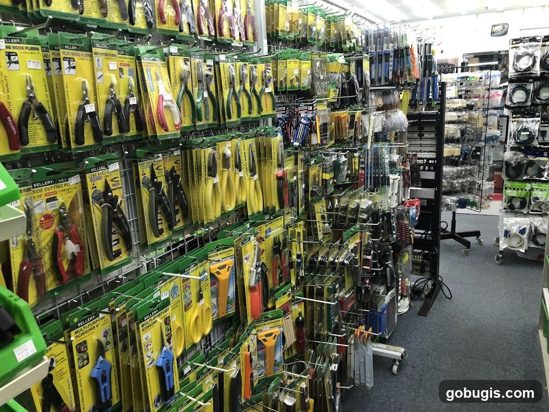 Tools and Hardware Store Aisle