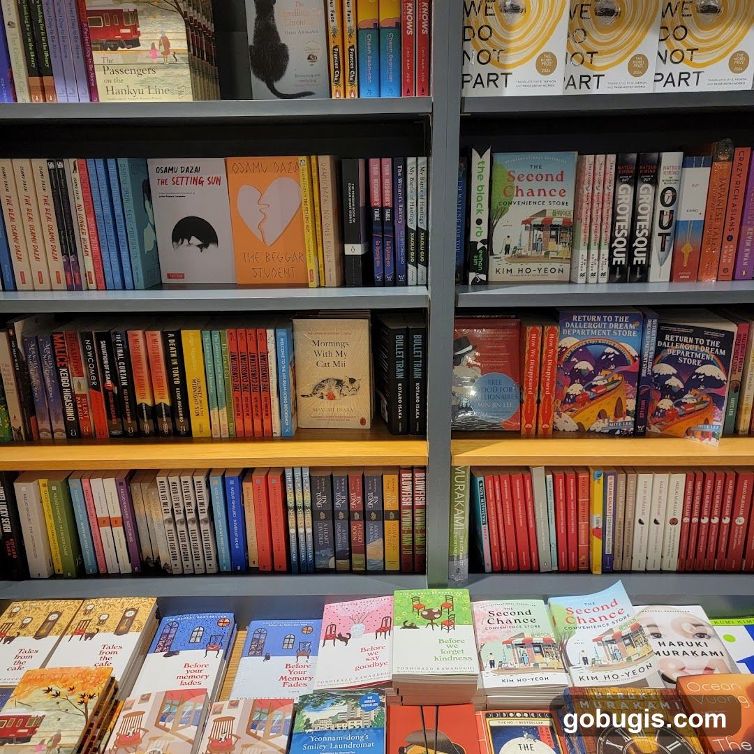 Books on Shelves