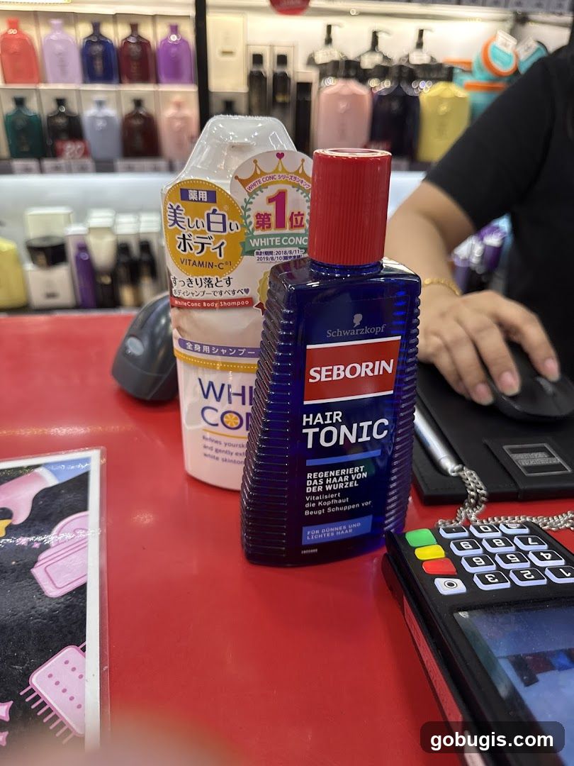 Hair Tonic and Body Shampoo