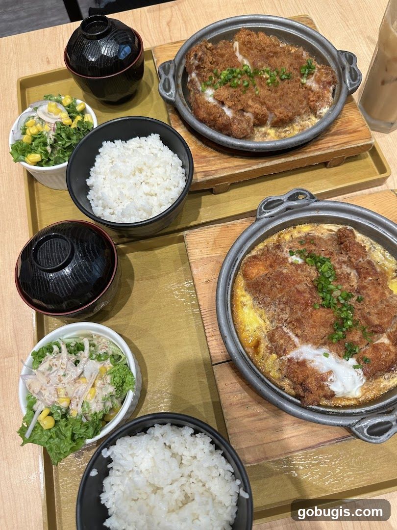 Japanese Comfort Food Meal