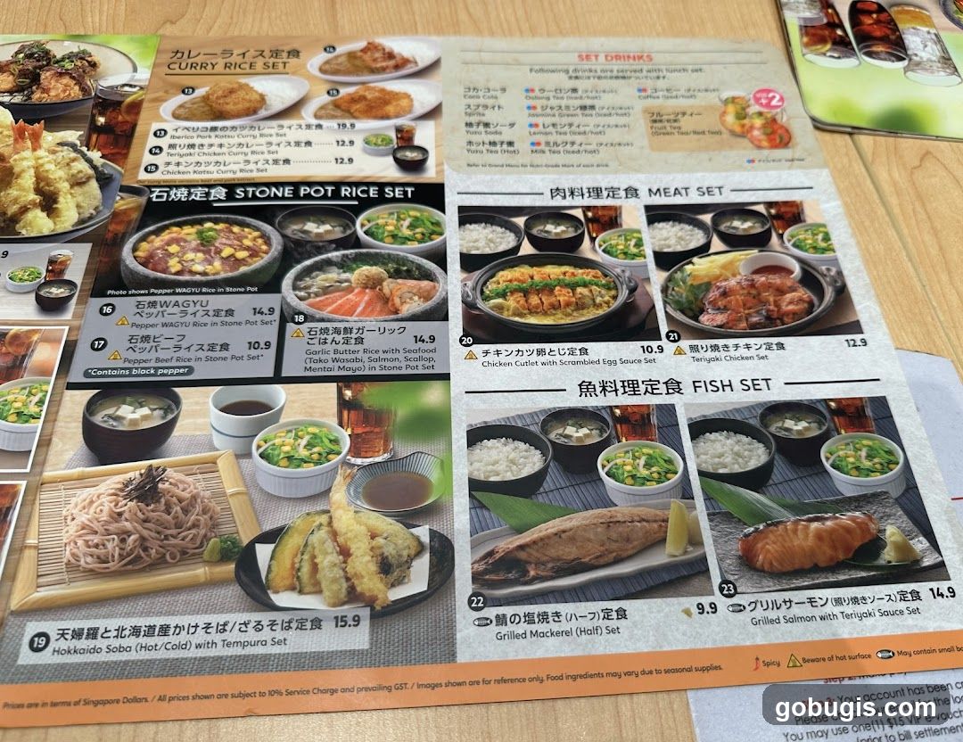Japanese Set Meals