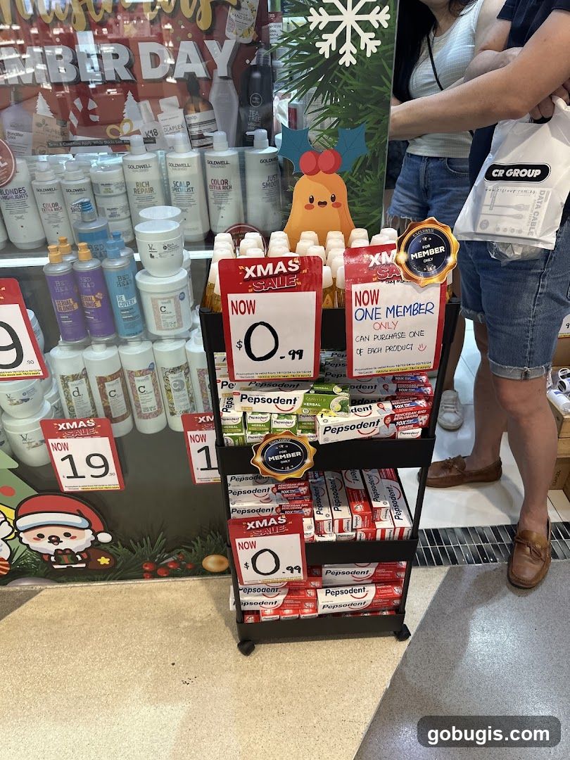 Christmas Sale Display