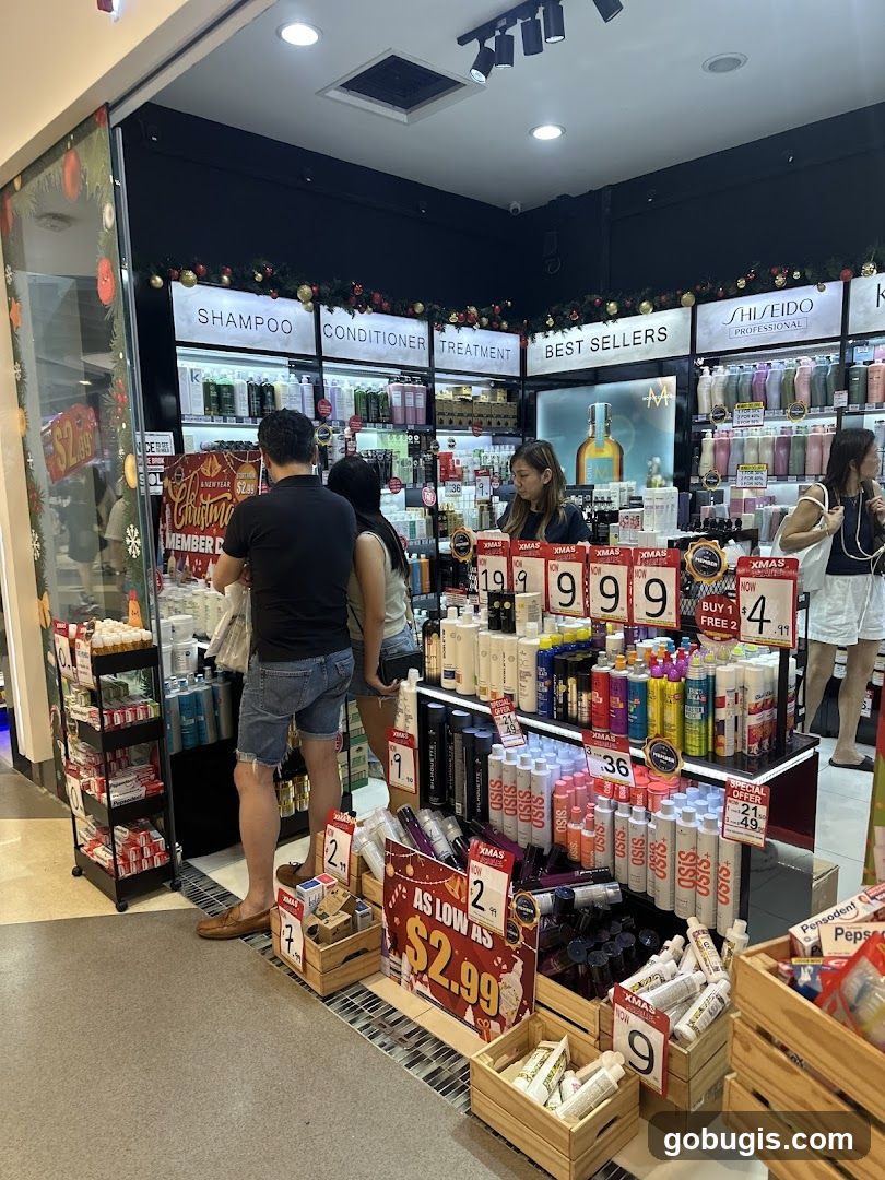 Cosmetics Store Display