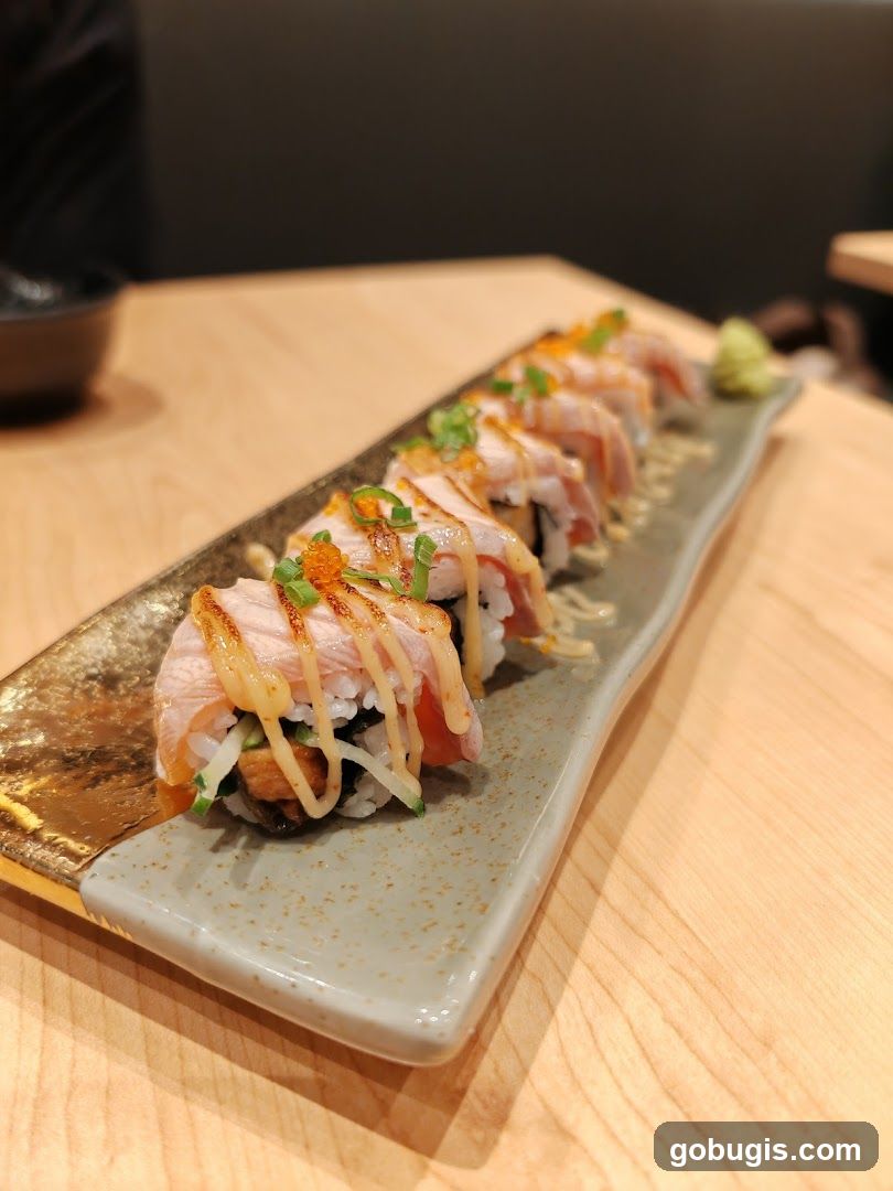 Salmon Sushi Rolls