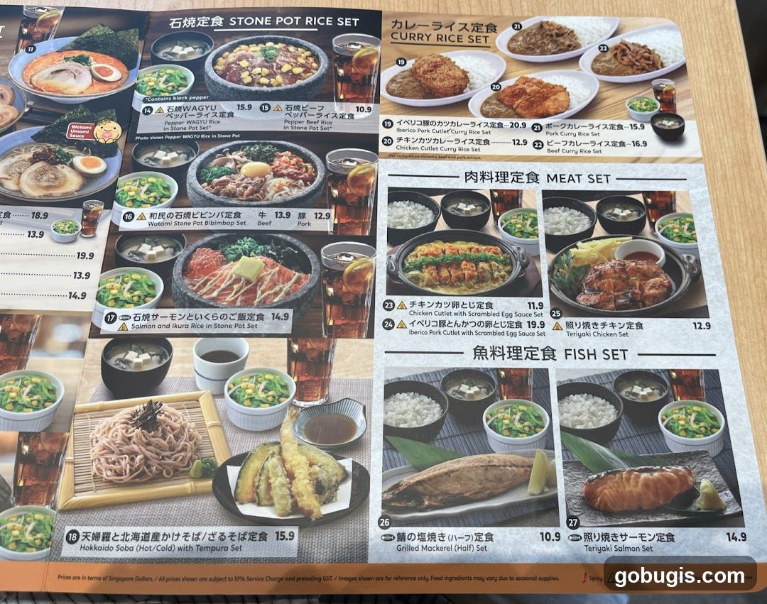 Japanese Set Meals