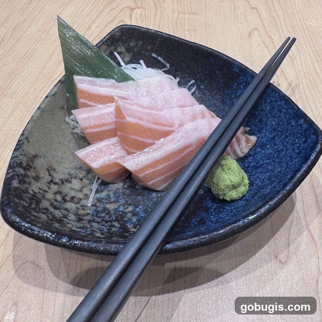 Salmon Sashimi