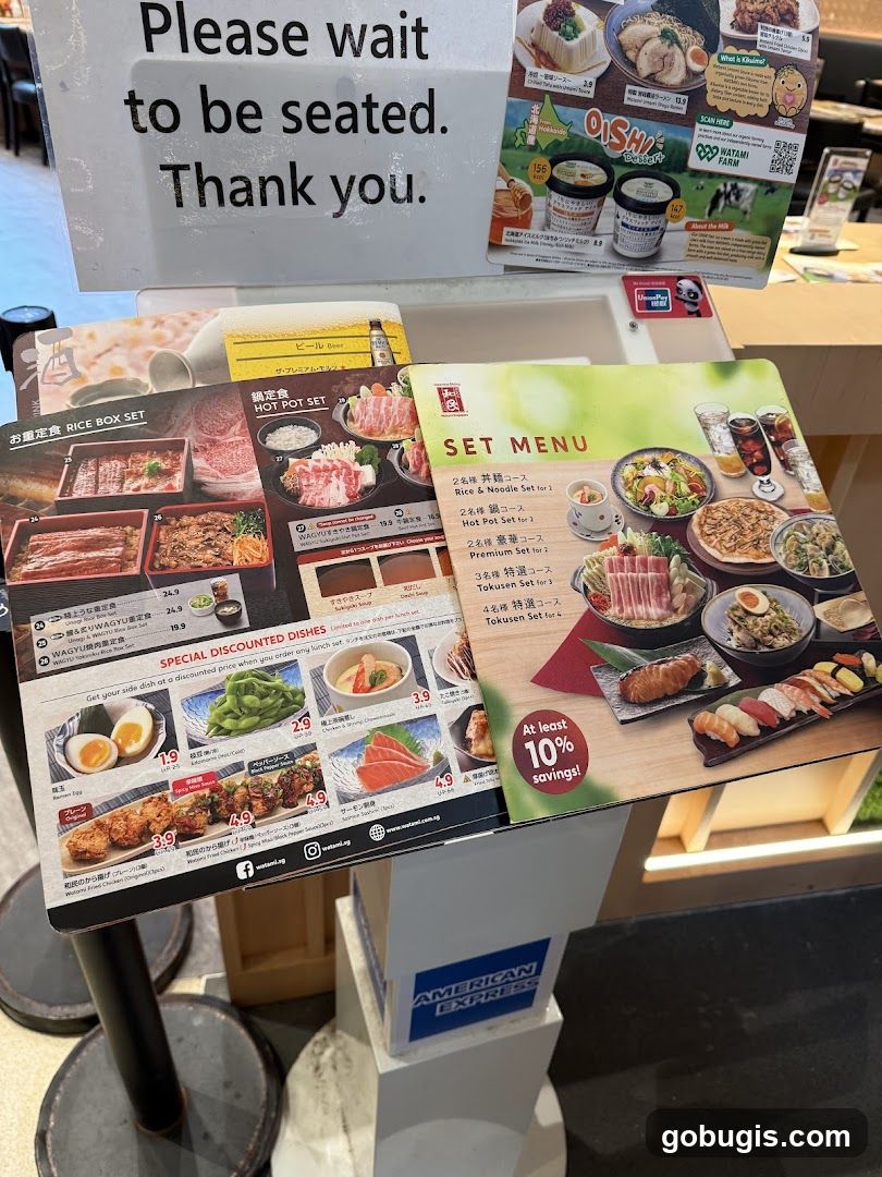 Restaurant Menus and Signage