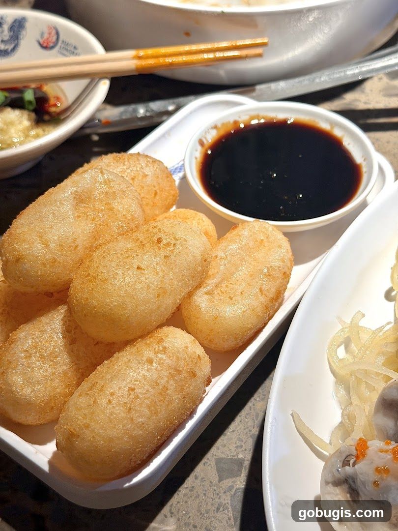 Fried Snacks with Dipping Sauce