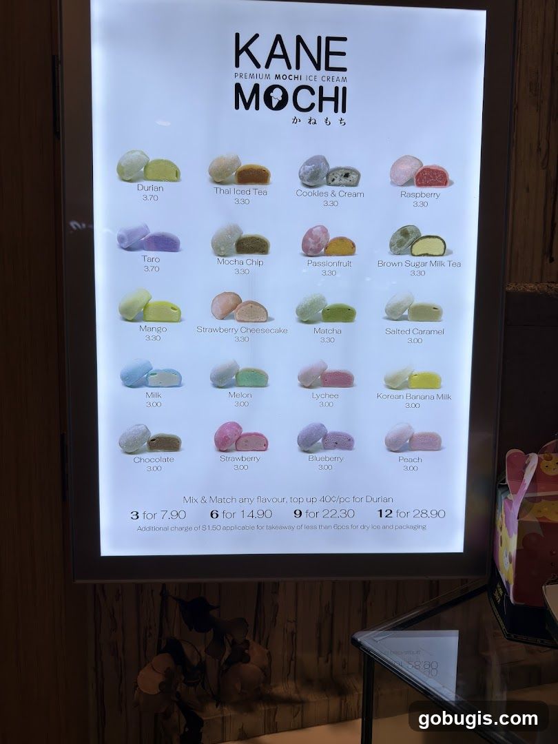 KANE PREMIUM MOCHI ICE CREAM