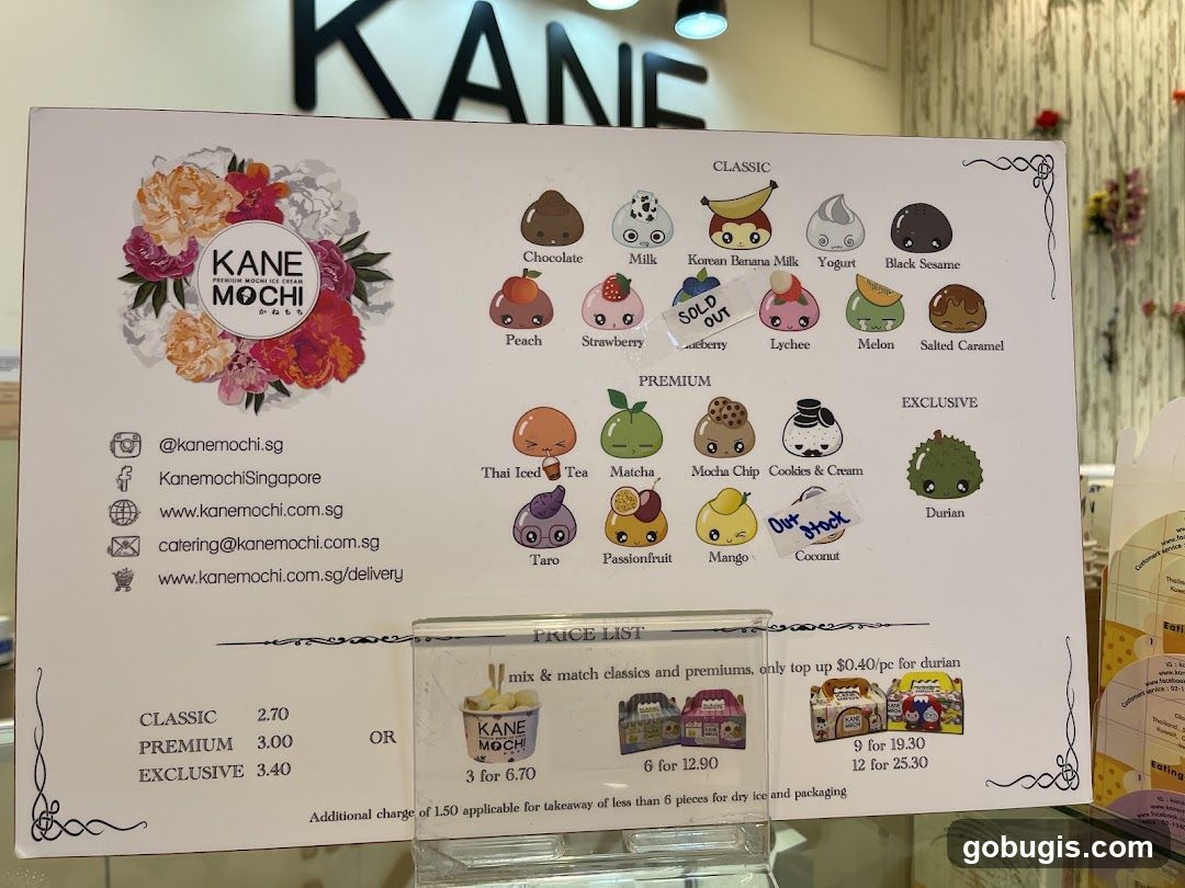 KANE MOCHI ICE CREAM