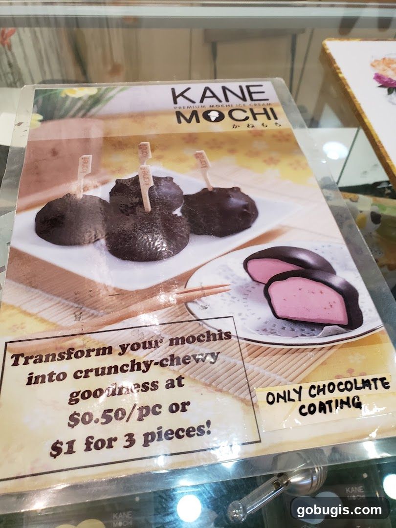 Kane Mochi Ice Cream Advertisement