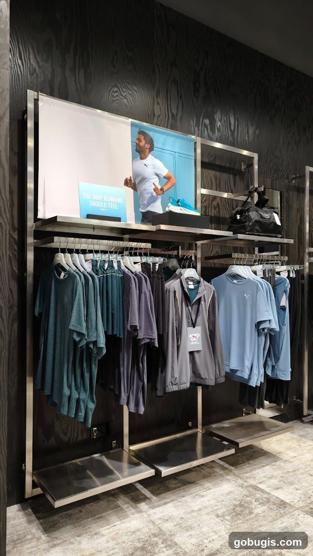 Puma Apparel Display