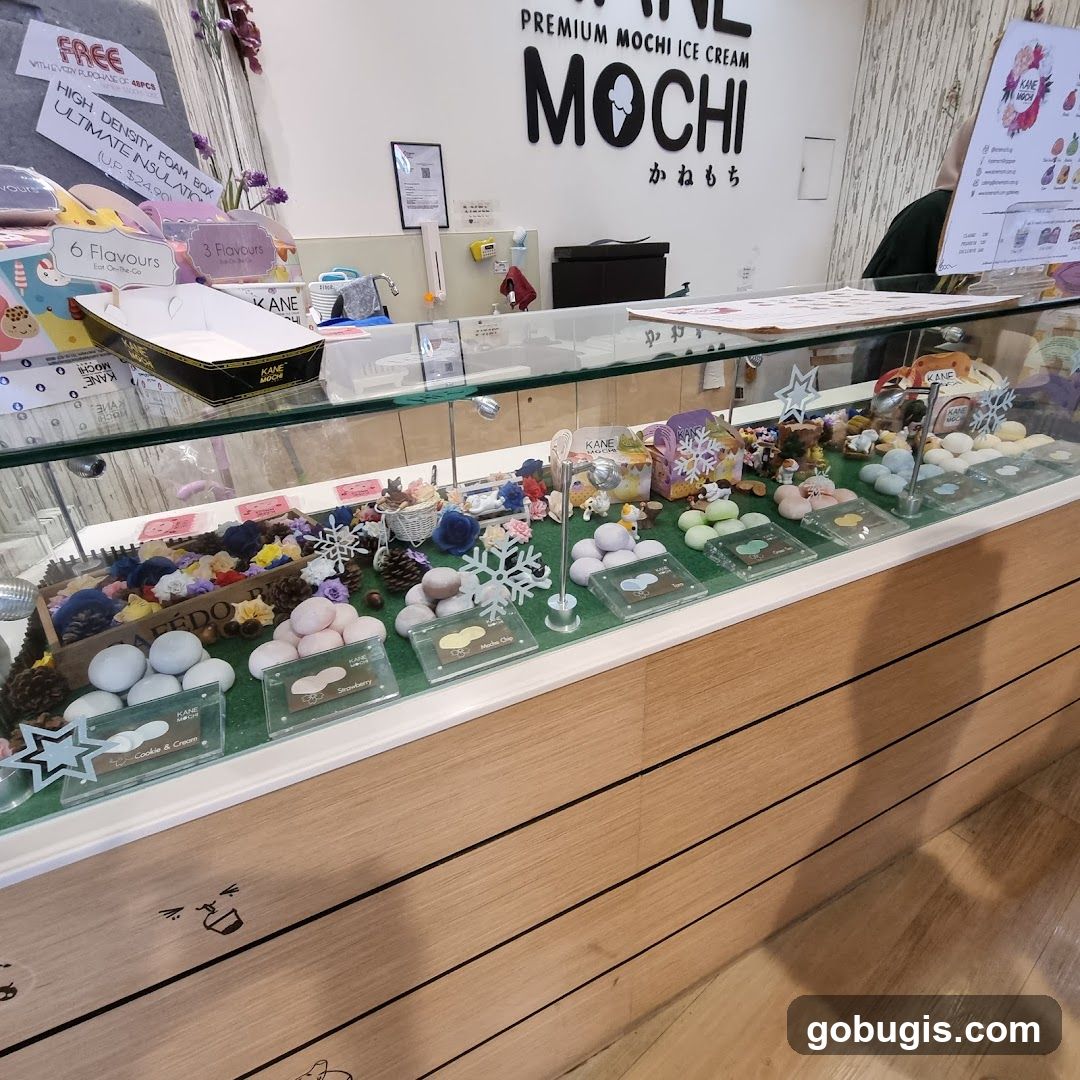 Mochi Ice Cream Display