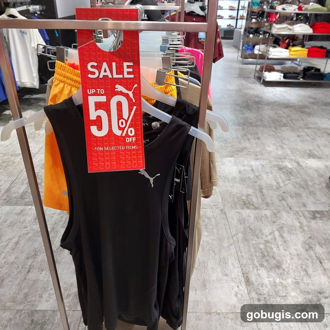 Puma Sale Sign