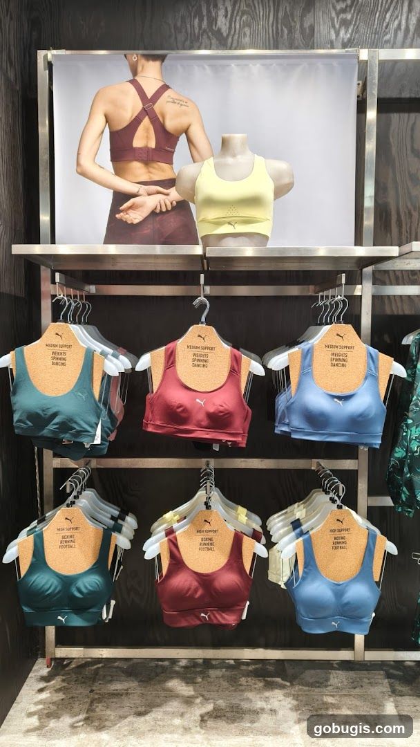Puma Sports Bras Display