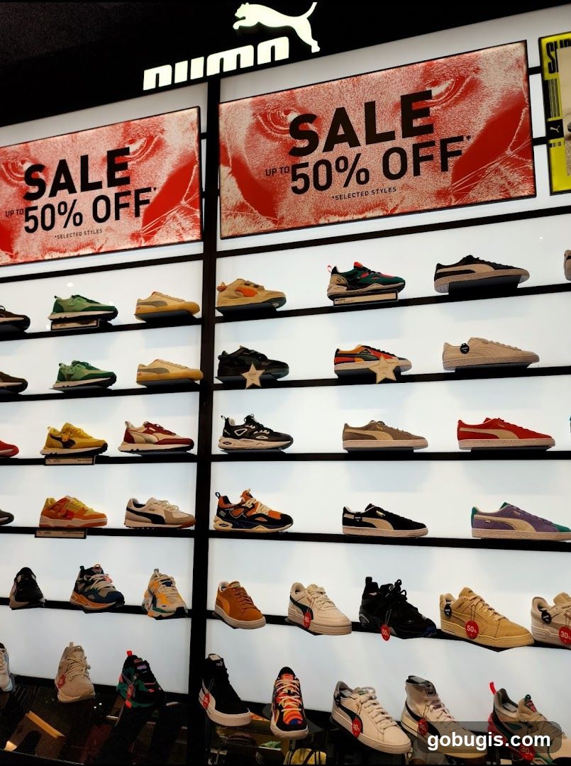 Puma Store Display