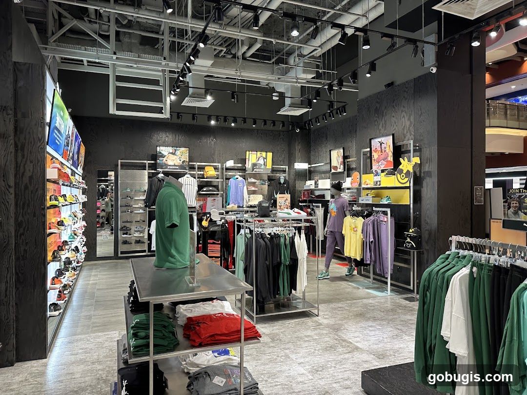 Sportswear Store Interior