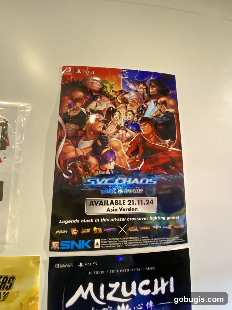 SVC Chaos SNK vs Capcom Poster