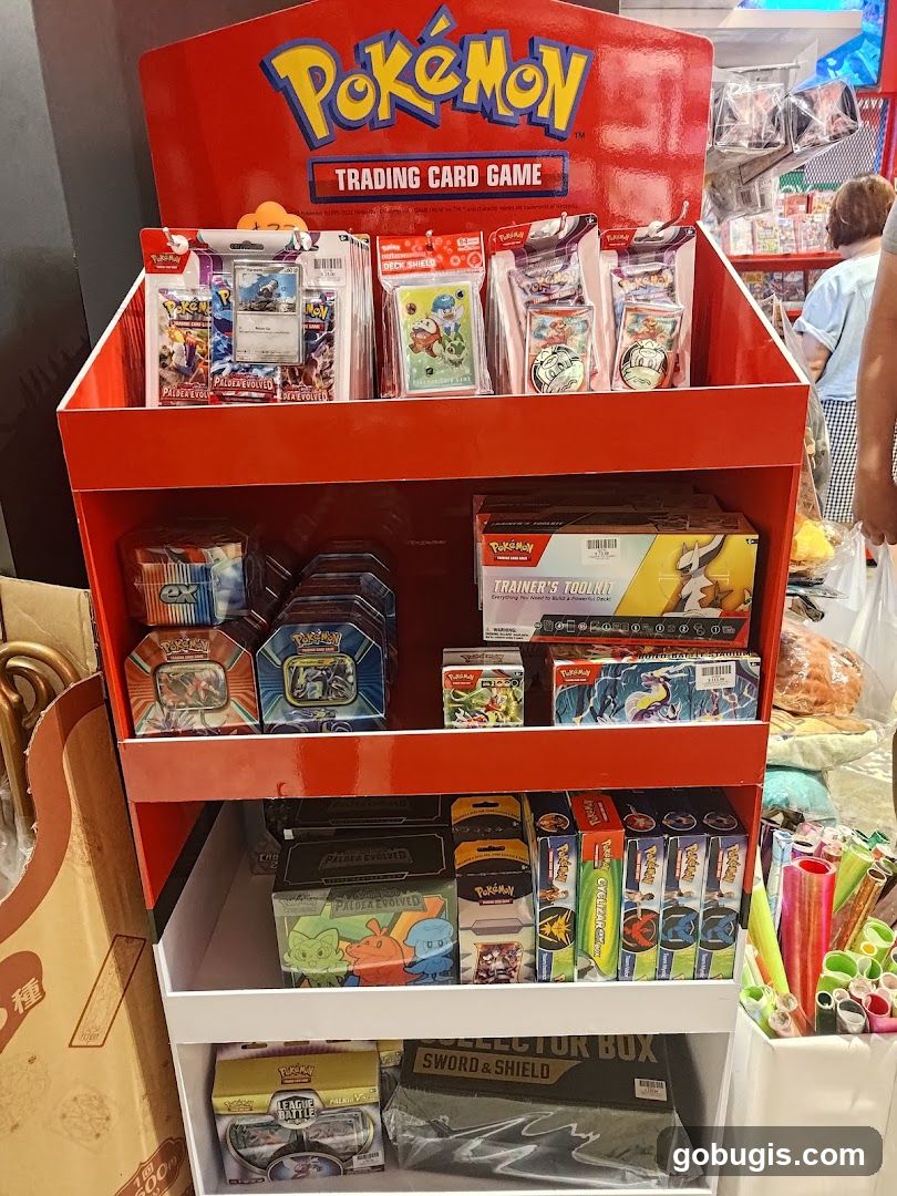 Pokemon Trading Card Game Display